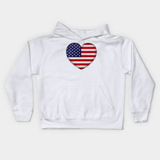 America we love you Kids Hoodie